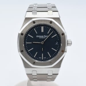 オーデマ ピゲ ロイヤルオーク エクストラシン ナイトブルー文字盤 SS/AT 16202ST.OO.1240ST.02 買取実績【買取日：2025年10月3日】