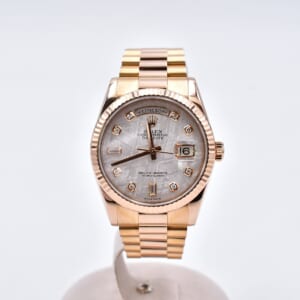 ロレックス デイデイト メテオライト文字盤 PG/AT 2013 118235F 買取実績【買取日：2025年10月7日】