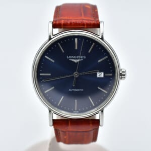 ロンジン プレザンス 青文字盤 SS×革/AT L4.921.4 買取実績【買取日：2025年10月14日】
