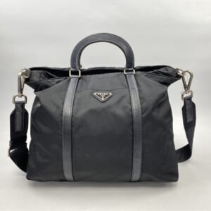 プラダ 2wayトートバッグ 黒 ナイロン 買取実績【買取日：2025年10月22日】
