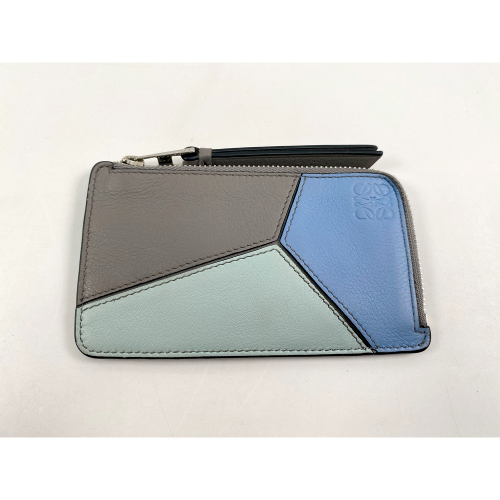 ロエベ パズル フラグメントケース 青×グレー レザー 買取実績【買取日 