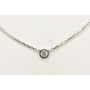 カルティエ ダムール ネックレス XS 1PD K18WG 買取実績【買取日：2025年9月25日】