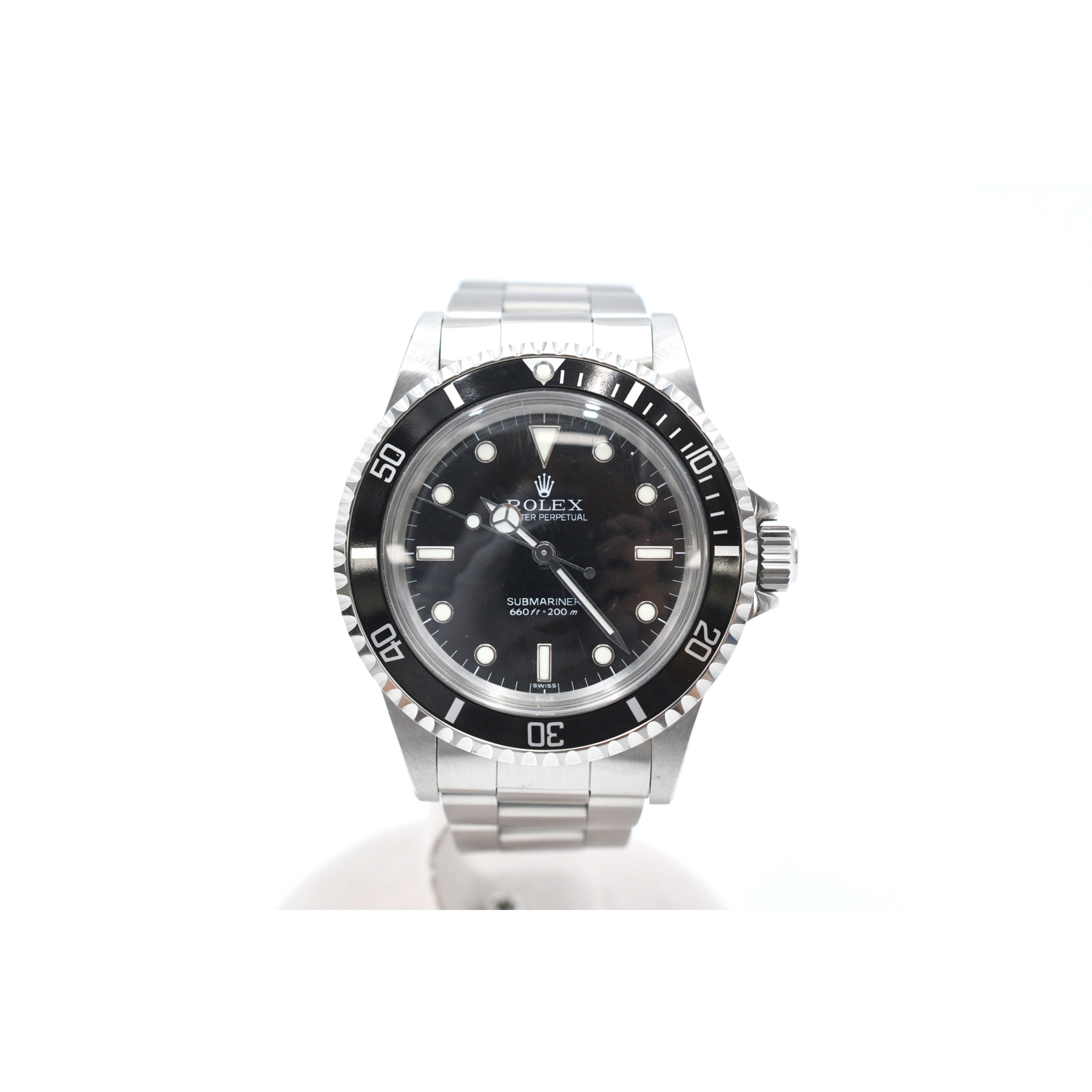 ロレックス サブマリーナー 黒文字盤 SS/AT 1/1/87 5513 Bランク