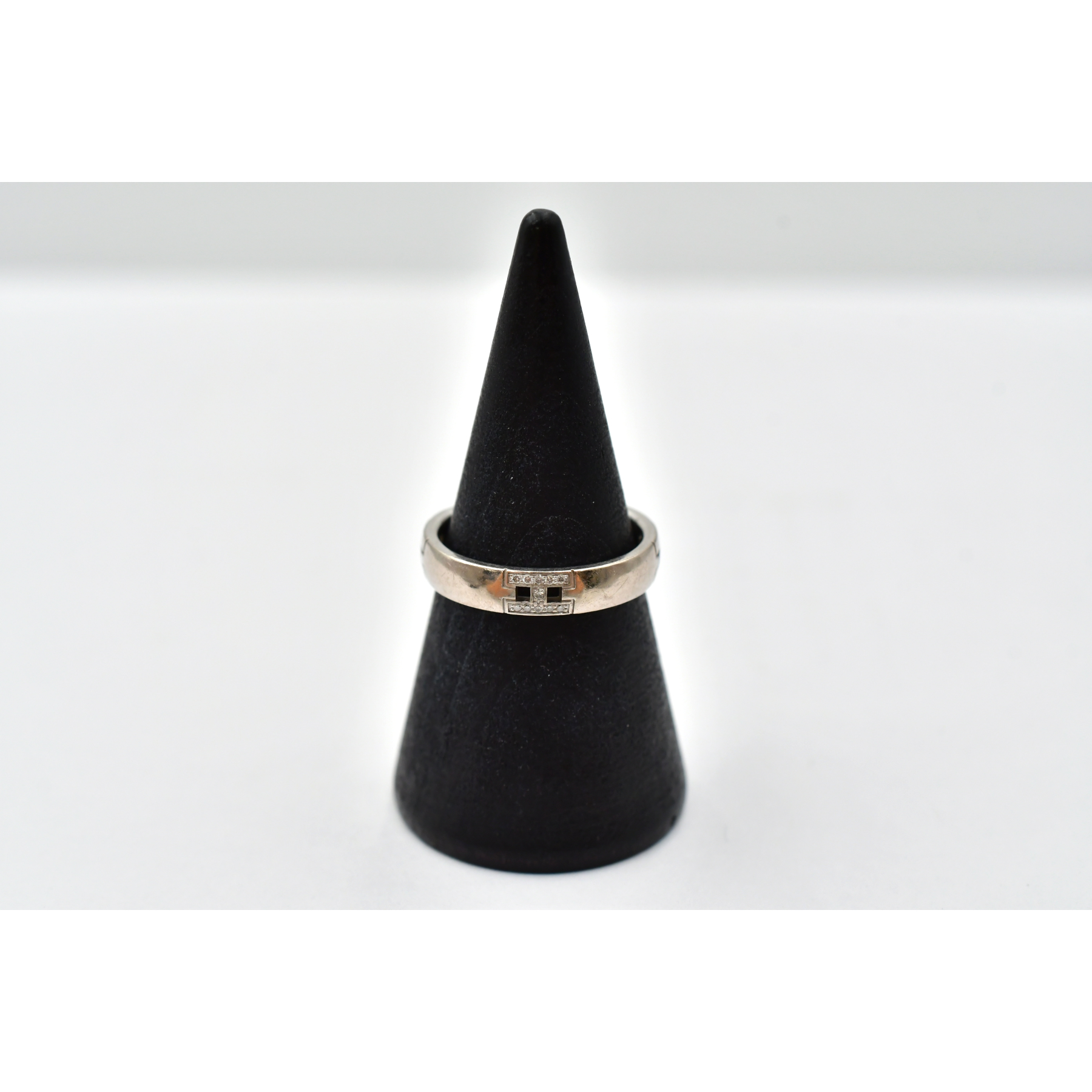 エルメス ヘラクレス ダイヤリング K18WG #50 買取実績【買取日