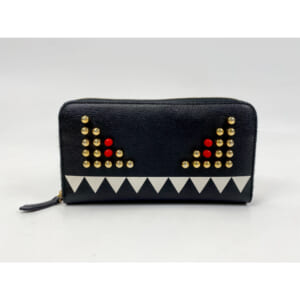 フェンディ モンスター ラウンドファスナー長財布 黒 レザー 買取実績【買取日：2025年10月5日】