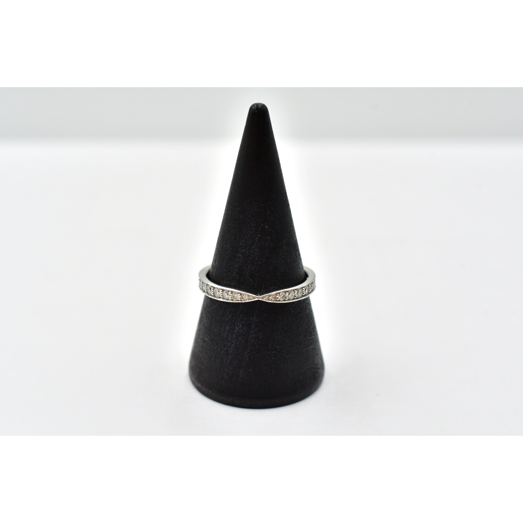 ティファニー ハーモニー ハーフダイヤ リング ABランク