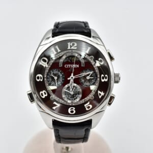 シチズン カンパノラ グランドコンプリケーション ボルドー文字盤 SS×社外革/QZ 6770-T004474 買取実績【買取日：2025年10月4日】