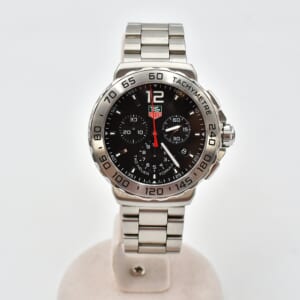 タグホイヤー フォーミュラ1 クロノ 黒文字盤 SS/QZ CAU1112.BA0858 買取実績【買取日：2025年9月30日】