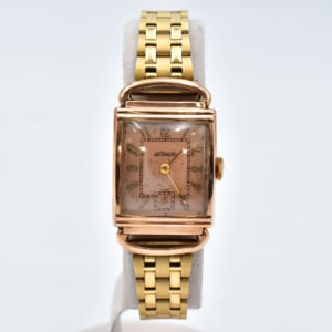 ジャガー・ルクルト 腕時計 ピンク文字盤 SS/手巻き 買取実績【買取日：2025年10月18日】