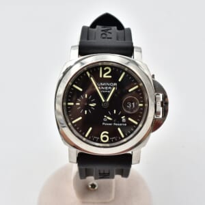 パネライ ルミノール パワーリザーブ 黒文字盤 SS×ラバー/AT パネライケア確認済 PAM00090 買取実績【買取日：2025年9月30日】