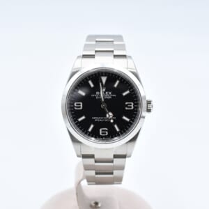 ロレックス エクスプローラーⅠ 黒文字盤 SS/AT 124270 買取実績【買取日：2025年10月9日】