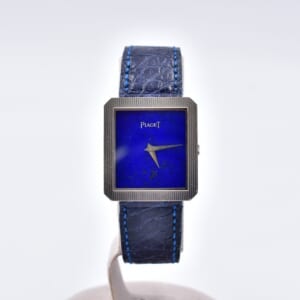 ピアジェ プロトコール 青文字盤 WG×革/手巻き 9154 買取実績【買取日：2025年10月2日】