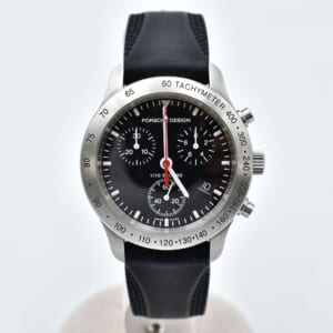 ポルシェ デザイン エテルナ 黒文字盤 SS×ラバー/QZ 6600.41 買取実績【買取日：2025年10月3日】
