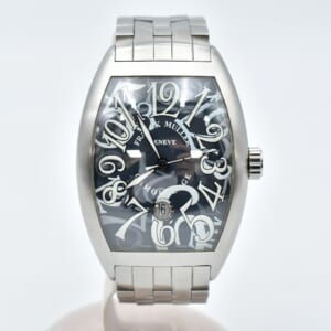 最終値下げ【美品】フランクミュラー　カサブランカ フランク ミュラー カサブランカ 白文字盤 SS×レザー/AT 5850