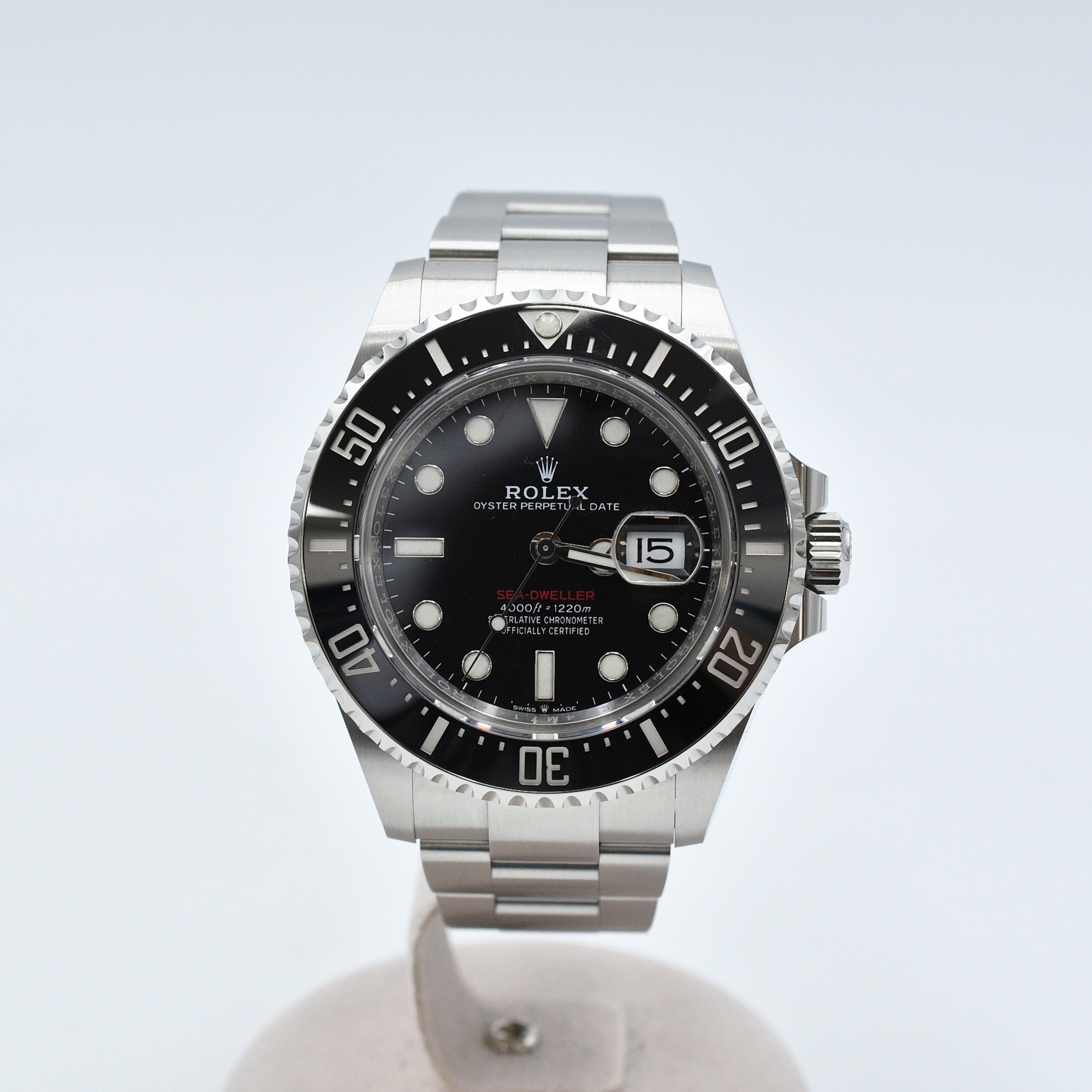 ロレックス シードゥエラー 黒文字盤 SS/AT 126600 Aランク
