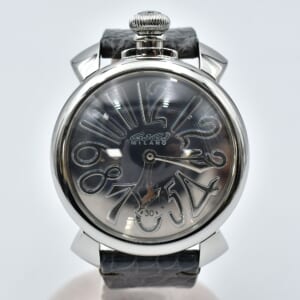 ガガミラノ マヌアーレ ミラー シルバー文字盤 500本限定 SS×革/手巻き 5210.MIR.01S 買取実績【買取日：2025年10月15日】