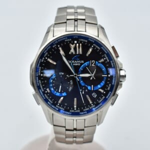 カシオ オシアナス マンタ 黒文字盤 Ti/ソーラー 0CW-S3400 買取実績【買取日：2025年10月16日】