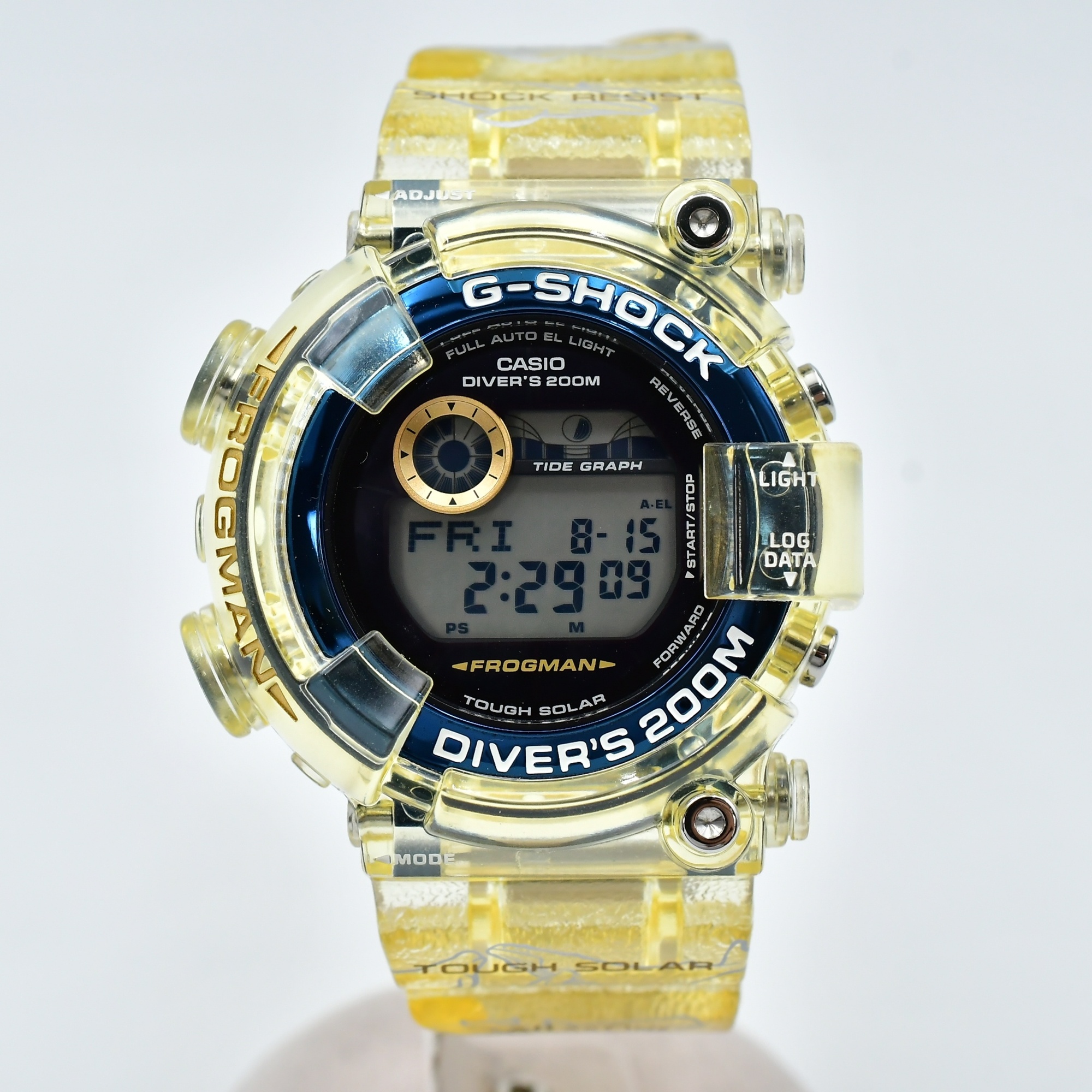 カシオ フロッグマン デジタル文字盤 ラバー/QZ Bランク