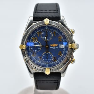 ブライトリング クロノマット ビコロ 青文字盤 SS×革/AT B13050.1 買取実績【買取日：2025年10月17日】