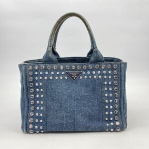 プラダ カナパミニ ビジュー 青 デニム 買取実績【買取日：2025年10月23日】