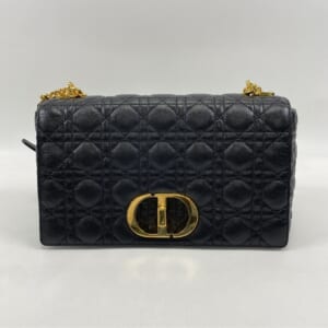 ディオール カロ ラージ チェーンショルダーバッグ 黒 レザー 買取実績【買取日：2025年10月25日】