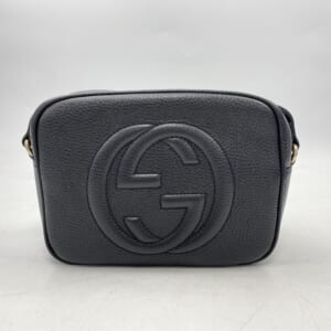 グッチ ソーホー スモールディスコ 黒 レザー 308364 買取実績【買取日：2025年10月24日】