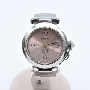 カルティエ マスト ヴァンドーム 白文字盤 レザー×SV925 QZ 買取実績