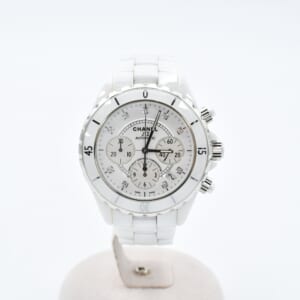 シャネル J12 クロノグラフ シルバー文字盤 CE×SS/AT H2009 買取実績【買取日：2025年10月26日】