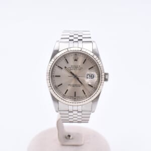 ロレックス デイトジャスト シルバー文字盤 SS×WG/AT 16234 買取実績【買取日：2025年10月26日】