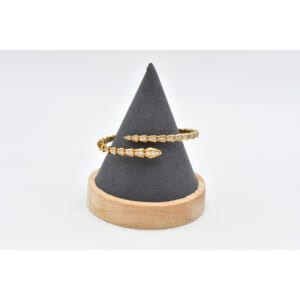 ブルガリ セルペンティ ヴァイパー フルパヴェダイヤ ブレスレット Au750YG L 買取実績【買取日：2025年10月16日】