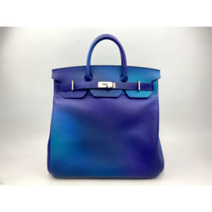 エルメス オータクロア40 コスモス ブルーニュイ×ヴァイオレット トゴ マットシルバー金具 Ｙ刻印 買取実績【買取日：2025年9月24日】