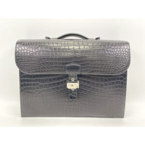 F1950 HERMÈS エルメス　バギーバゲッジ アリーヌ アイボリー HERMES エルメス バギーバゲッジアリーヌ ハンドバッグ