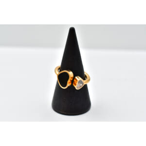 ショパール ハッピーハート リング オニキス×1PD Au750YG 買取実績【買取日：2025年10月5日】