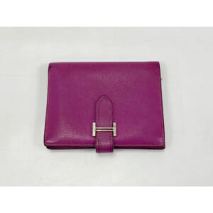 エルメス ベアンコンパクト □I ローズパープル SV金具 買取実績【買取日：2025年10月11日】