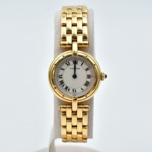 カルティエ パンテール ヴァンドームSM 白文字盤 YG/QZ 8057921 買取実績【買取日：2025年10月19日】