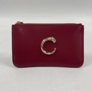 カルティエ パンテール 赤 レザー GD金具 買取実績【買取日：2025年10月17日】