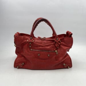 バレンシアガ ジャイアント シティ 赤 レザー 281770 買取実績【買取日：2025年10月18日】