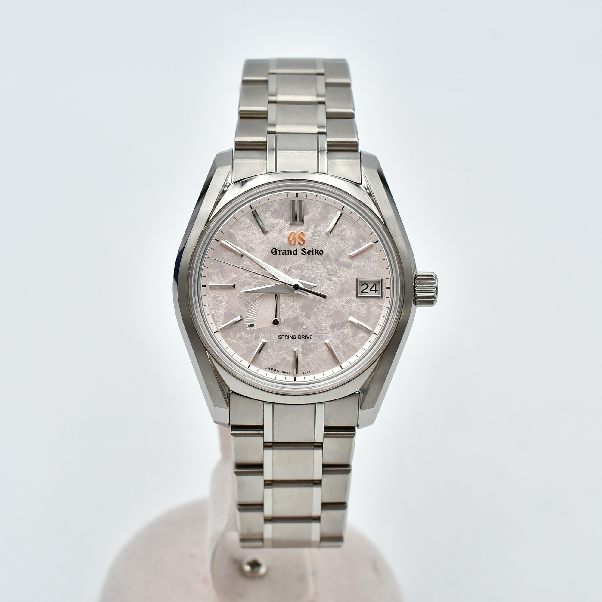 グランドセイコー ヘリテージコレクション 花筏文字盤 Ti/AT Bランク