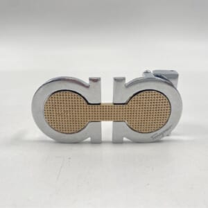 サルヴァトーレ フェラガモ ベルト 黒 レザー バックル×2 買取実績【買取日：2025年10月21日】