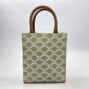 セリーヌ トリオンフ ミニバーティカルカバ 2WAYバッグ ベージュ PVC×レザー 買取実績【買取日：2025年10月24日】