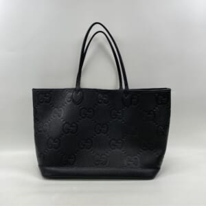 グッチ GGジャンボ トートバッグ 黒 レザー 726755 買取実績【買取日：2025年10月23日】