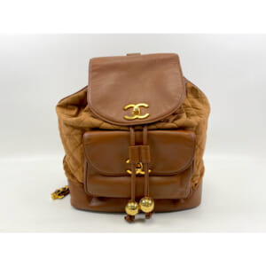 シャネル マトラッセ バックパック ブラウン ラムスキン×キルト GD金具 買取実績【買取日：2025年10月14日】