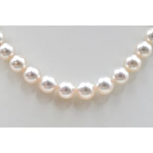 ミキモト Mチャーム パール ネックレス K18WG 7.4 買取実績【買取日：2025年9月30日】