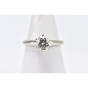 ティファニー ソリティア リング Pt950 D0.82ct ＃9 買取実績【買取日：2025年11月6日】