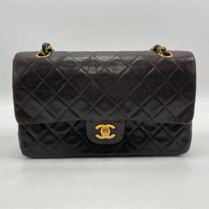 シャネル マトラッセ チェーンショルダーバッグ WフラップWチェーン ラム 黒 GD金具 買取実績【買取日：2025年11月5日】