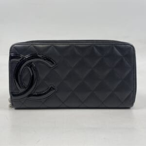 シャネル カンボン ラウンド 長財布 黒 買取実績【買取日：2025年11月13日】
