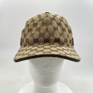 グッチ GGキャンバス ベースボールキャップ ♯L 200035 買取実績【買取日：2025年11月14日】