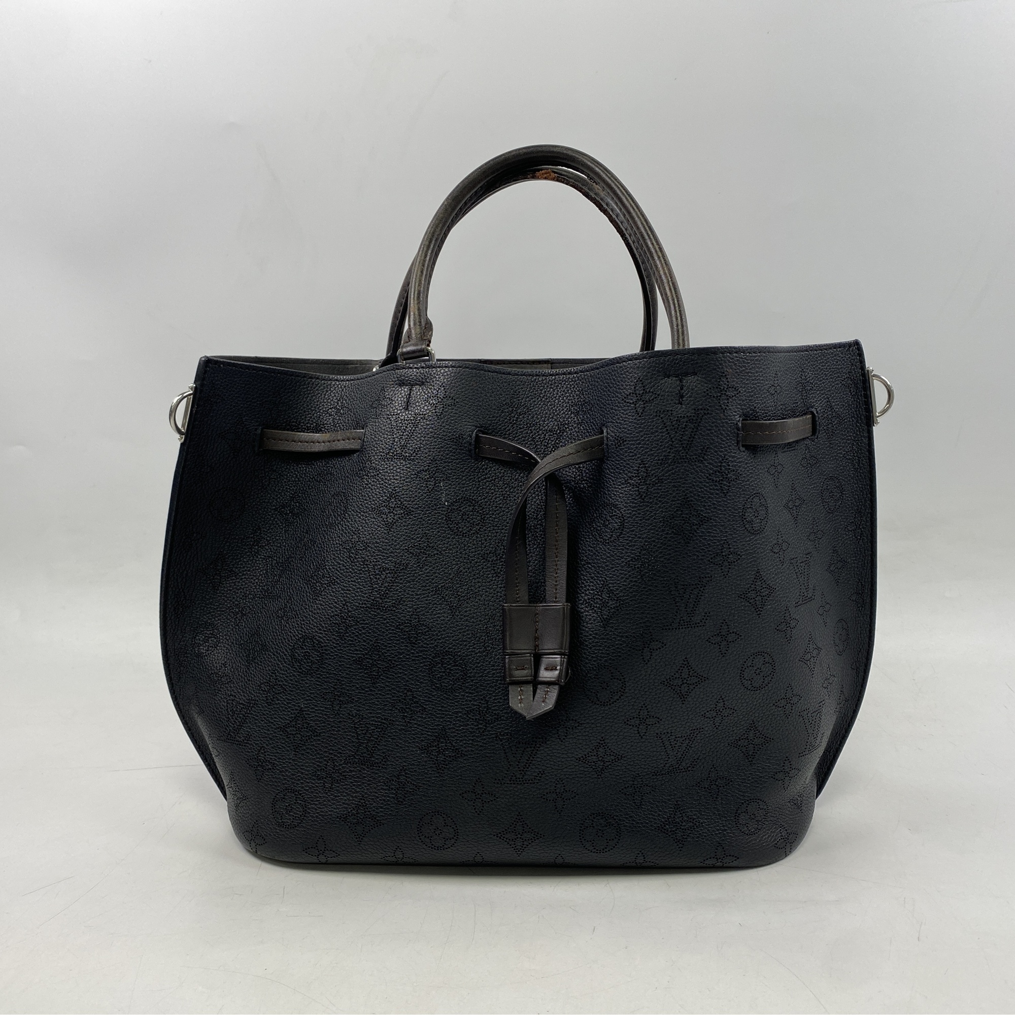 ルイ・ヴィトン モノグラム マヒナ ジロラッタ トートバッグ レザー