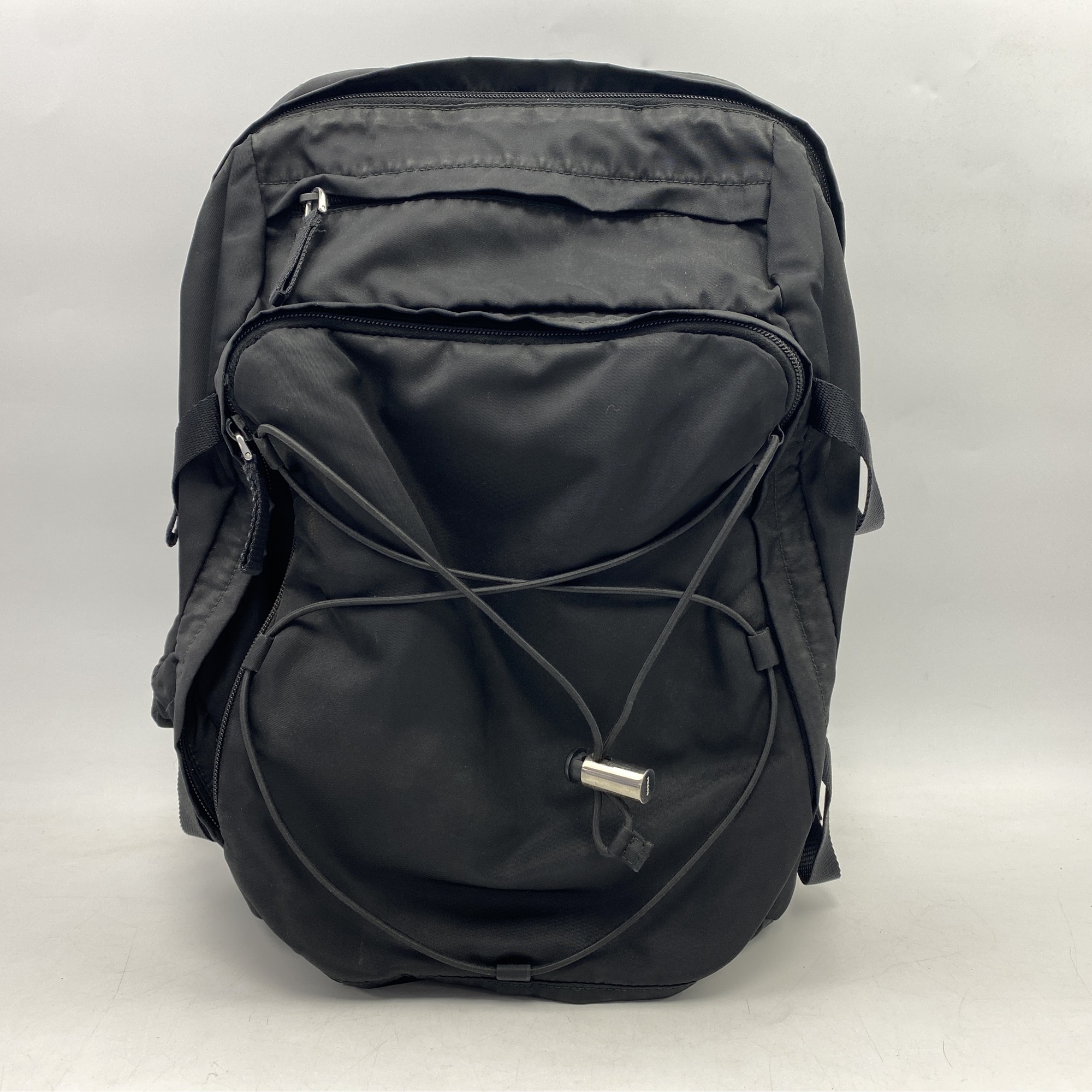 プラダ リュック 黒 ナイロン Bランク