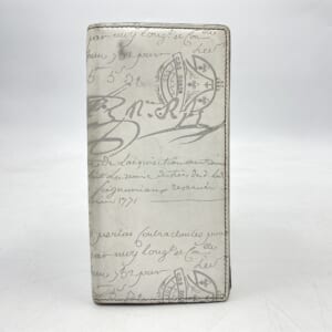 ベルルッティ ダブルスタンプ ゴールドカリグラフィ 長財布 白 買取実績【買取日：2025年11月16日】